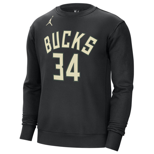 Jordan Ανδρικό φούτερ Milwaukee Bucks Courtside Statement Edition Fleece Sweatshirt